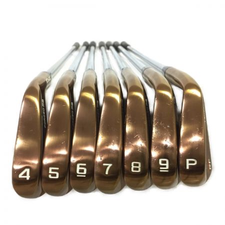  Cobra Golf コブラゴルフ KING RF Forged MB カッパー 4-9.P アイアンセット リッキファウラー DG TOUR ISSUE EX S200 4番別シャフト