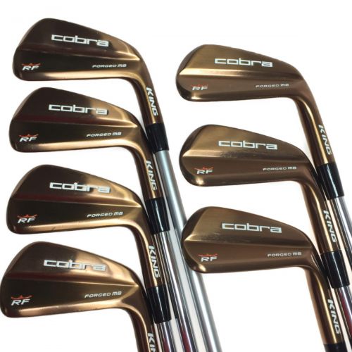 中古】◎◎ Cobra Golf コブラゴルフ KING RF Forged MB カッパー 4-9