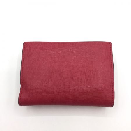  FURLA フルラ 3つ折り財布 FURLA 872819　財布  872819 レッド 中古品