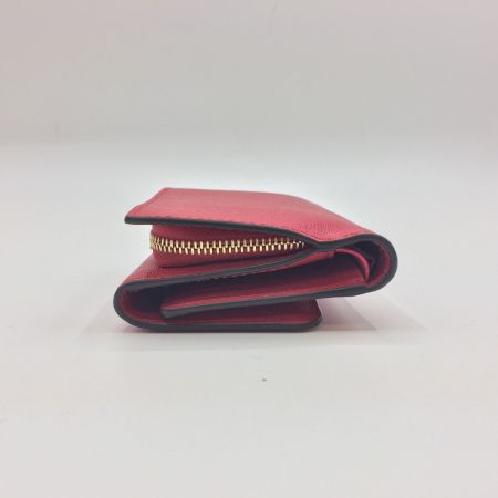  FURLA フルラ 3つ折り財布 FURLA 872819　財布  872819 レッド 中古品