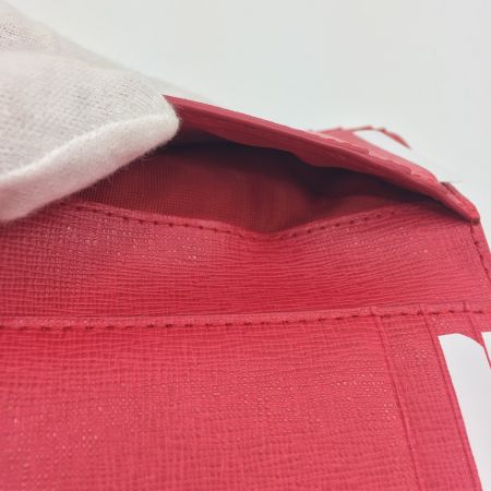  FURLA フルラ 3つ折り財布 FURLA 872819　財布  872819 レッド 中古品