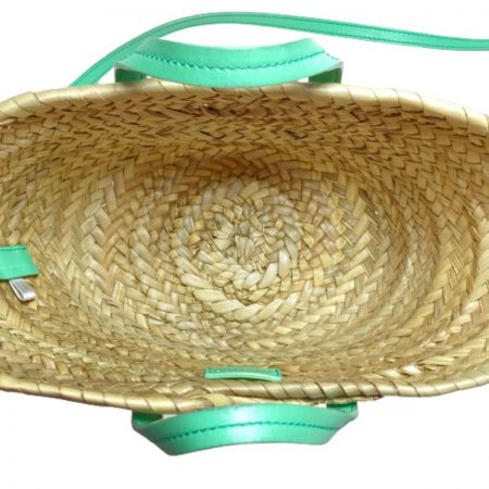  JIMMY CHOO ジミーチュウ MACY TOTE S ミントグリーン / ショルダーバッグ かごバッグ トート