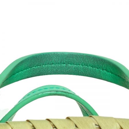  JIMMY CHOO ジミーチュウ MACY TOTE S ミントグリーン / ショルダーバッグ かごバッグ トート