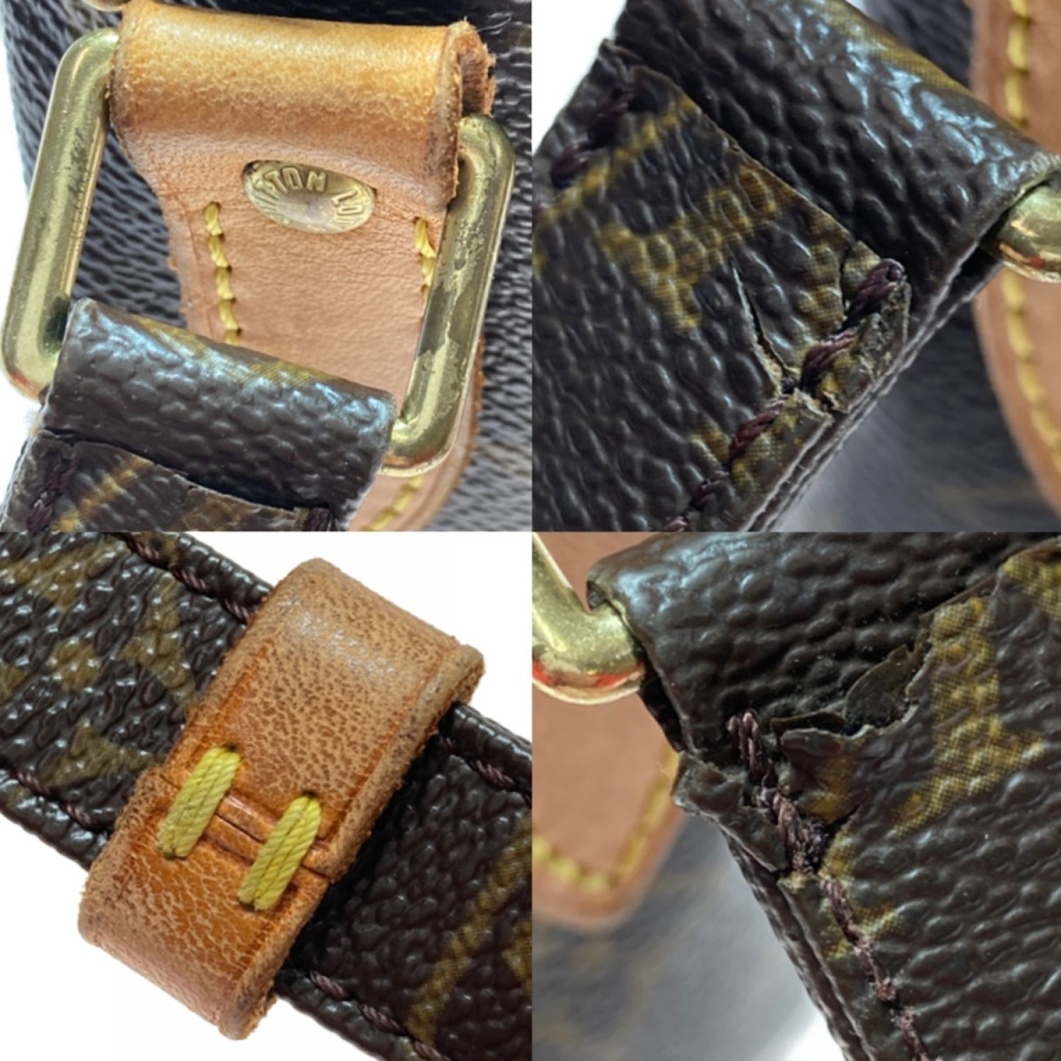 中古】 LOUIS VUITTON ルイヴィトン モノグラム ナイル M45244 割れ