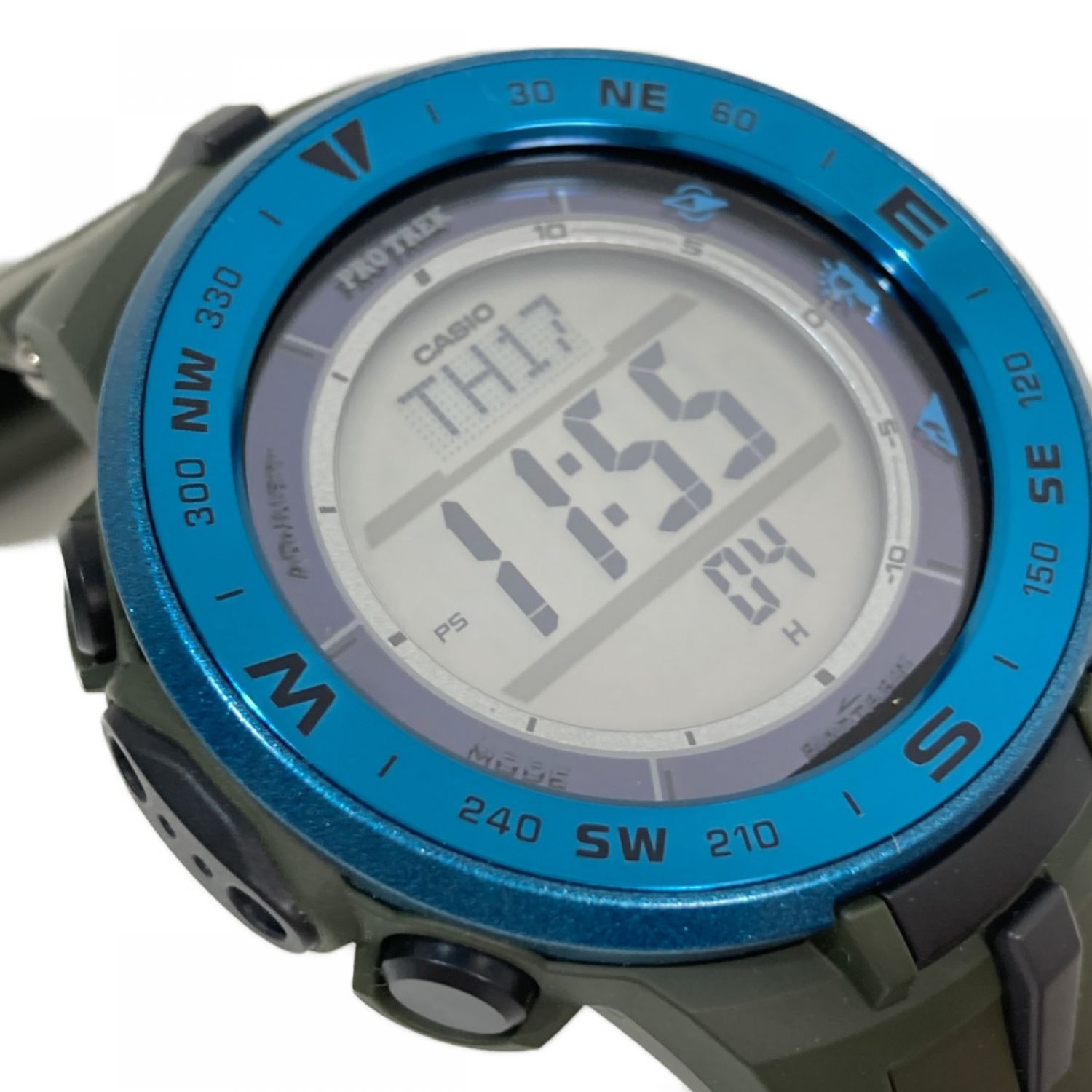 中古】 CASIO カシオ PRO TREK プロトレック タフソーラー 腕時計 PRG