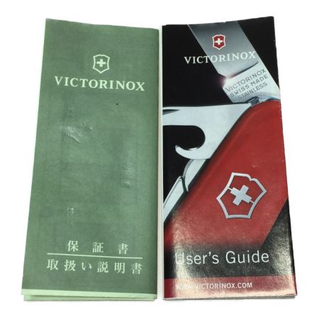  VICTORINOX ビクトリノックス スイスチャンプ レッド 1.6795 マルチツール