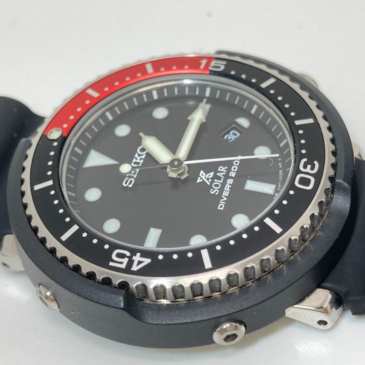 SEIKO セイコー プロスペックス ダイバー LOWERCASE ソーラー メンズ 腕時計 V147-0CC0  箱・取説付｜中古｜なんでもリサイクルビッグバン