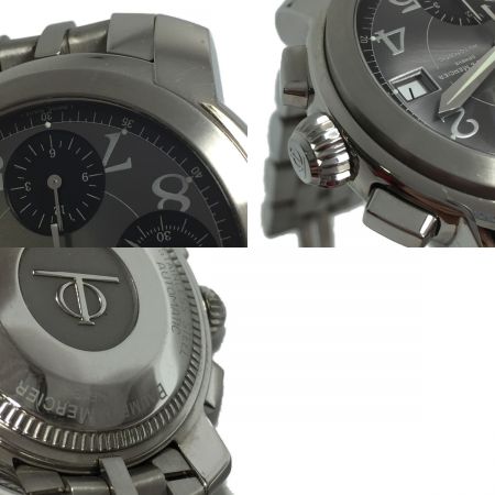  BAUME＆MERCIER ケープランド クロノグラフ 自動巻き メンズ 腕時計 MV045216 黒文字盤 本体のみ