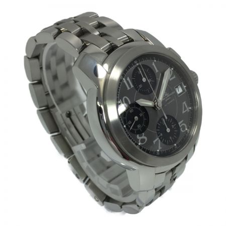  BAUME＆MERCIER ケープランド クロノグラフ 自動巻き メンズ 腕時計 MV045216 黒文字盤 本体のみ
