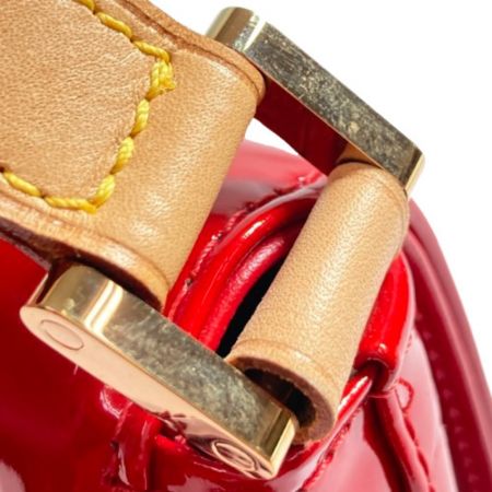  LOUIS VUITTON ルイヴィトン モノグラム・ヴェルニ トンプソンストリート M91094 レッド ルージュ