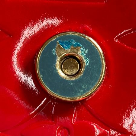  LOUIS VUITTON ルイヴィトン モノグラム・ヴェルニ トンプソンストリート M91094 レッド ルージュ