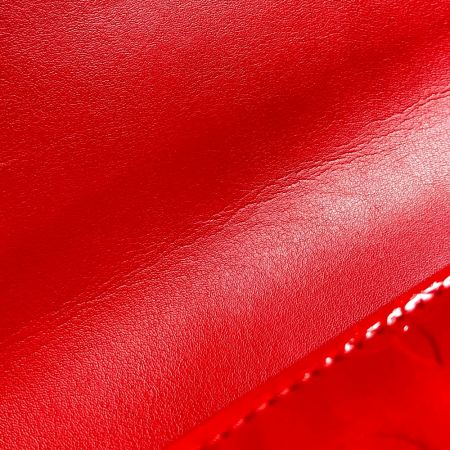  LOUIS VUITTON ルイヴィトン モノグラム・ヴェルニ トンプソンストリート M91094 レッド ルージュ