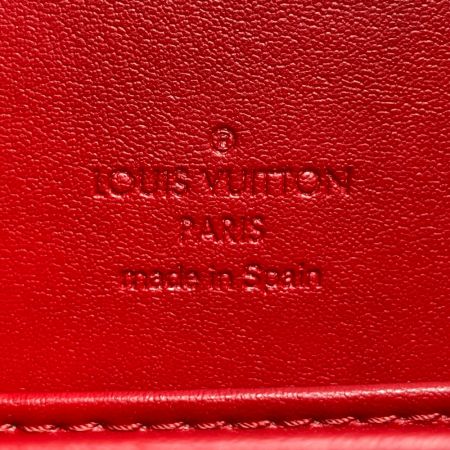  LOUIS VUITTON ルイヴィトン モノグラム・ヴェルニ トンプソンストリート M91094 レッド ルージュ