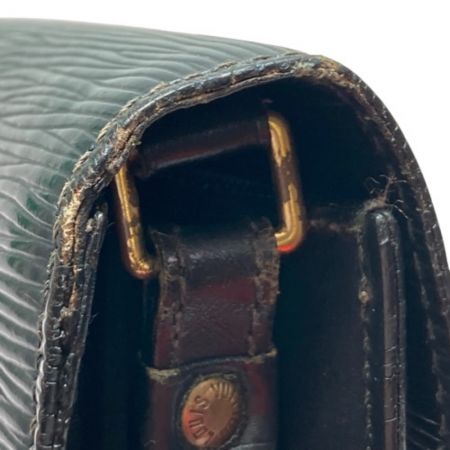  LOUIS VUITTON ルイヴィトン エピ セリエ・ドラゴンヌ M52612 ブラック セカンドバッグ ジャンク