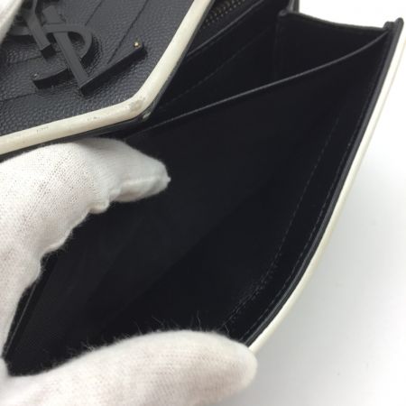  SAINT LAURENT(Yves Saint Laurent) 長財布　汚れ　色剥げあり　中古品 GUE372264 ブラック