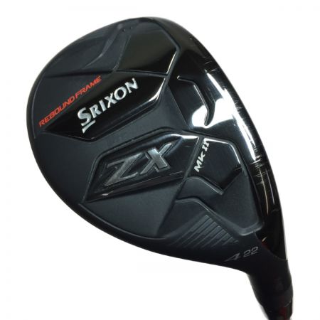 DUNLOP ダンロップ SRIXON スリクソン ZX MKII 4UT 22° ユーティリティ N.S.PRO modus3 SYSTEM3  TOUR125 S Cランク