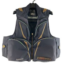 ◎◎ SHIMANO シマノ LIMITED PRO リミテッドプロ BOA XLサイズ ブラック フィッシングベスト Bランク