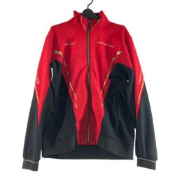 ◎◎ SHIMANO シマノ ファイアブラッド リミテッドプロ XLサイズ ジャージ 上下セット レッド x ブラック Cランク