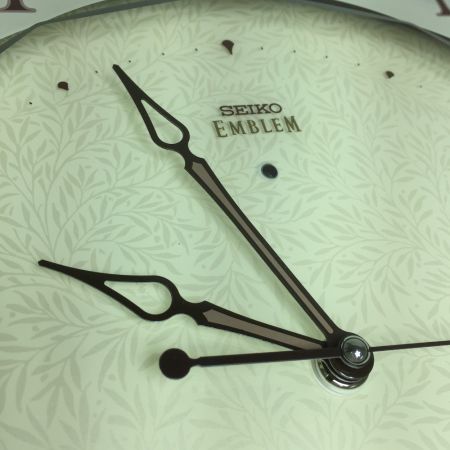 SEIKO セイコー EMBLEM エムブレム 薄型 電波 掛け時計 HS524B