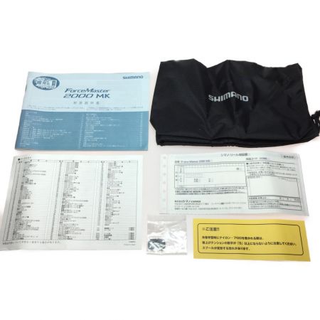  SHIMANO シマノ 12 フォースマスター 2000MK 電動リール 02906 FORCE MASTER