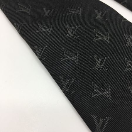  LOUIS VUITTON ルイヴィトン ネクタイ ブラック 中古品