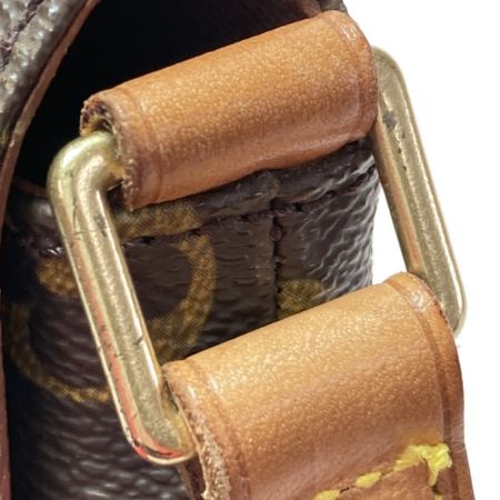  LOUIS VUITTON ルイヴィトン モノグラム ミュゼット・タンゴ M51257 ブラウン ワンショルダーバッグ