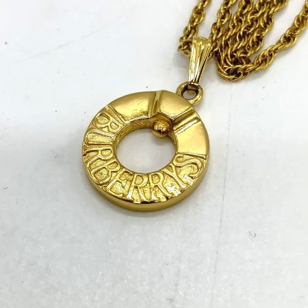  Burberrys バーバリーズ ネックレス サークルラウンド ゴールド 本体のみ