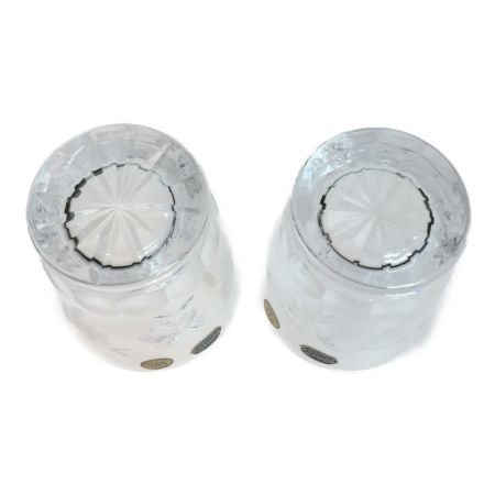  Laska ラスカ ボヘミアクリスタル バッカス オールドペア