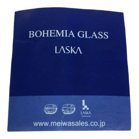  Laska ラスカ ボヘミアクリスタル バッカス オールドペア