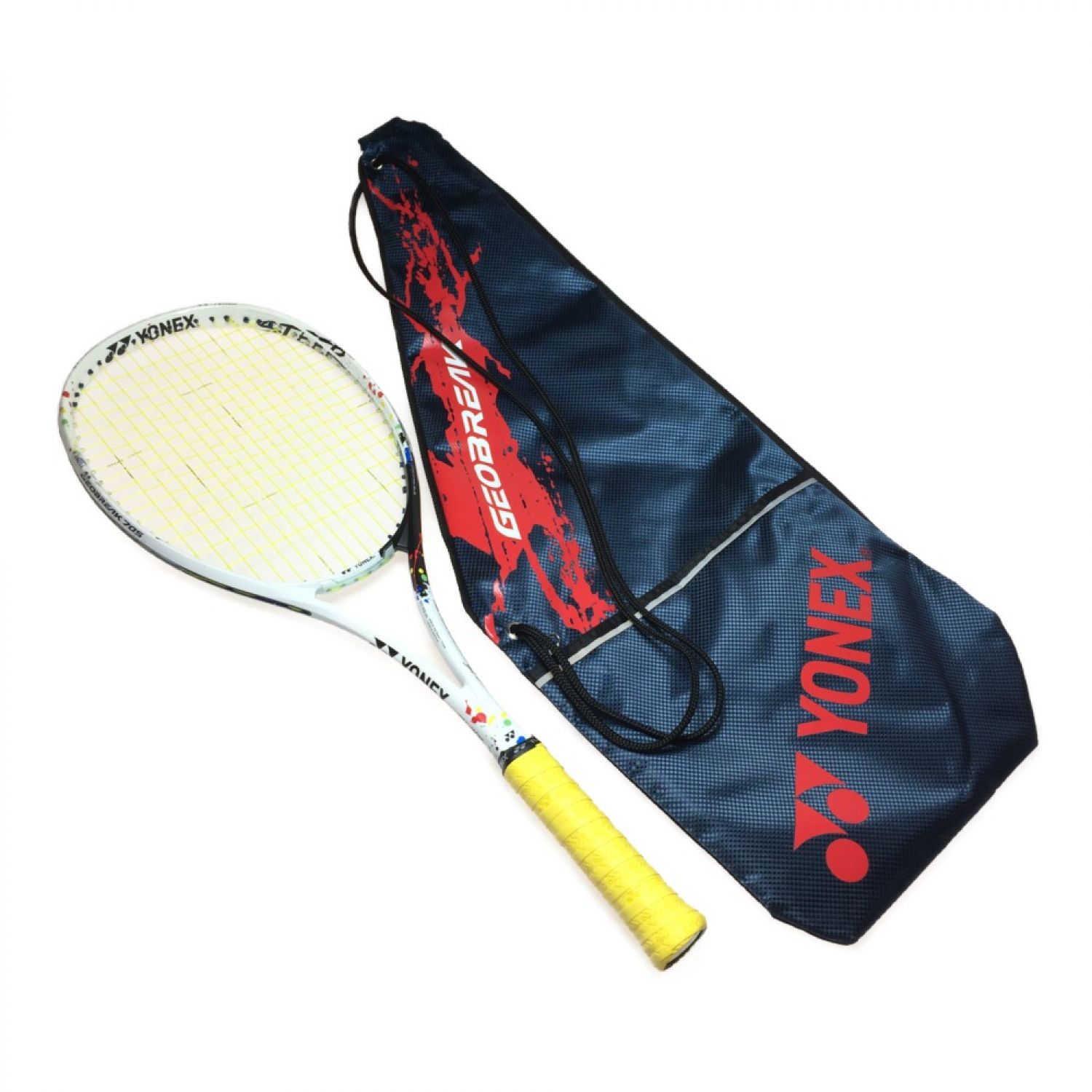 中古】 YONEX ヨネックス GEOBREAK 70S STEER UXL1 軟式テニスラケット