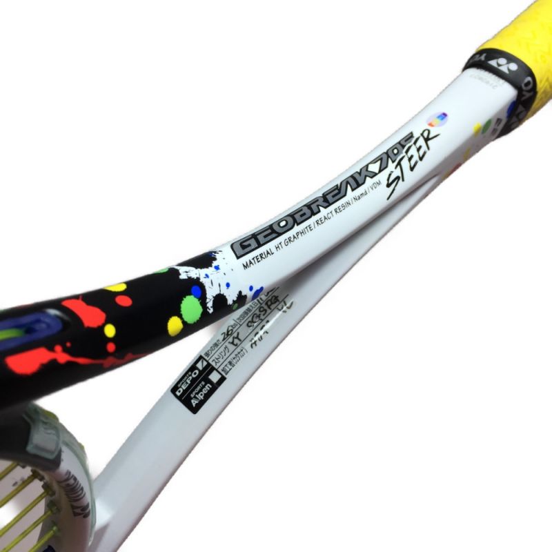 中古】 YONEX ヨネックス GEOBREAK 70S STEER UXL1 軟式テニスラケット 