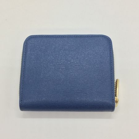  FURLA フルラ 二つ折り財布 　BAYLON　S　AROUN 828041 ブルー