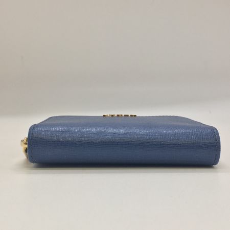  FURLA フルラ 二つ折り財布 　BAYLON　S　AROUN 828041 ブルー