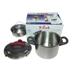 ◎◎ T-fal ティファール 圧力鍋 クリプソ アーチ パプリカレッド 6L P4360732 4-6人用 Aランク