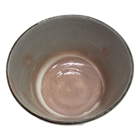   紀州焼 葵窯 茶碗 午年 寒川栖豊作 箱付