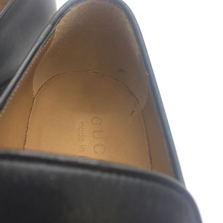 GUCCI グッチ メンズ  ローファー サイズ6　 367757 ブラック 中古品