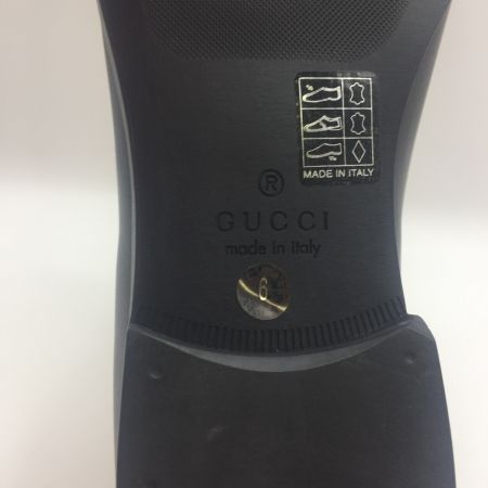  GUCCI グッチ メンズ  ローファー サイズ6　 367757 ブラック 中古品