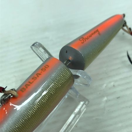  SAURUS ザウルス バルサ50 Brownny ブラウニー ジョイントミノー