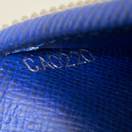  LOUIS VUITTON ルイヴィトン ヴェルティカル タイガラマ ジッピーウォレット M30447 コバルトブルー 長財布