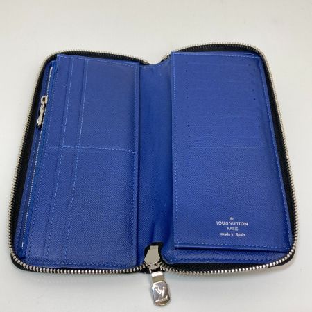  LOUIS VUITTON ルイヴィトン ヴェルティカル タイガラマ ジッピーウォレット M30447 コバルトブルー 長財布