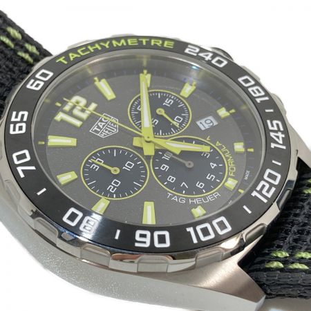  TAG HEUER タグホイヤー フォーミュラ1 クォーツ クロノグラフ CAZ101AG メンズ 腕時計 箱付