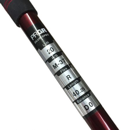  PRGR プロギア RS RED 4UT 20° ユーティリティ Speeder EVOLUTION for PRGR R