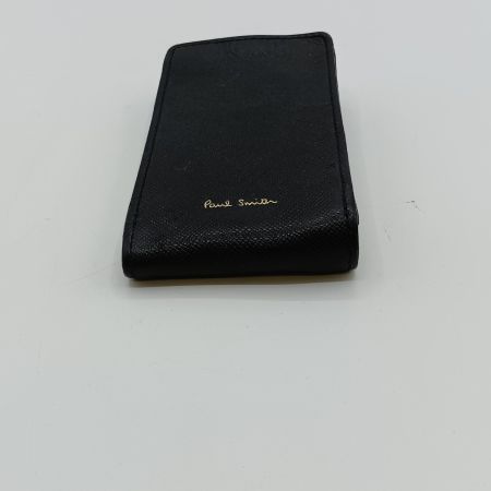  Paul Smith ポールスミス キーリング付きL字ファスナー 4連キーケース ブラック