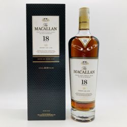 ◎◎ The MACALLAN マッカラン MACALLAN マッカラン 18年 700ml 43% シェリーオークカスク Nランク 未開栓