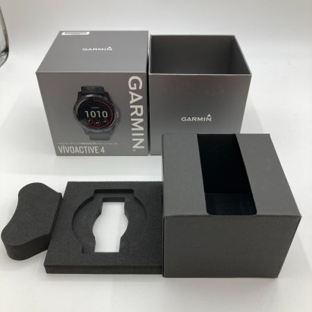  GARMIN vivoactive 4 GPSスマートウォッチ Black Slate 010-02174-17