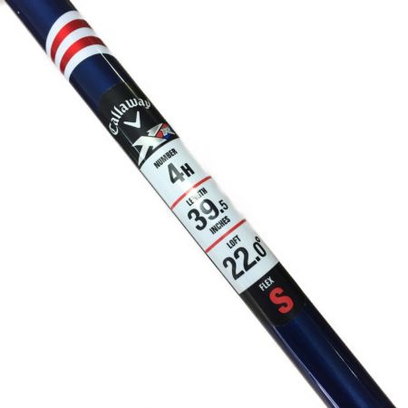  Callaway キャロウェイ XR 4UT 22° ユーティリティ オリジナルシャフト S
