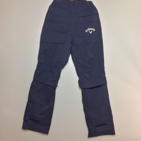  Callaway キャロウェイ メンズ ゴルフウェア 2WAY セットアップ レインウエア ネイビー ⅬⅬサイズ　収納袋付き