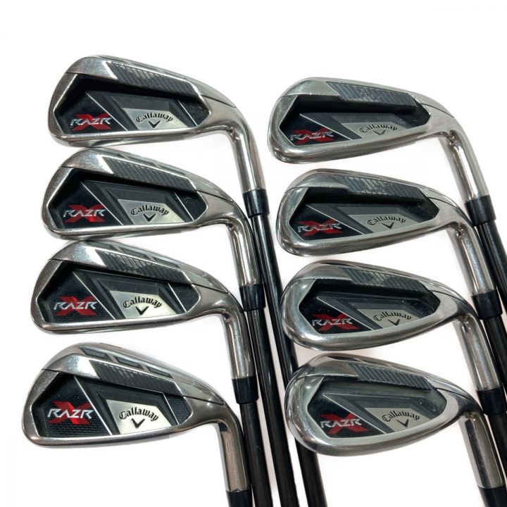 Callaway キャロウェイ RAZR X 5-9.P.A.S 8本 アイアンセット オリジナルシャフト R｜中古｜なんでもリサイクルビッグバン