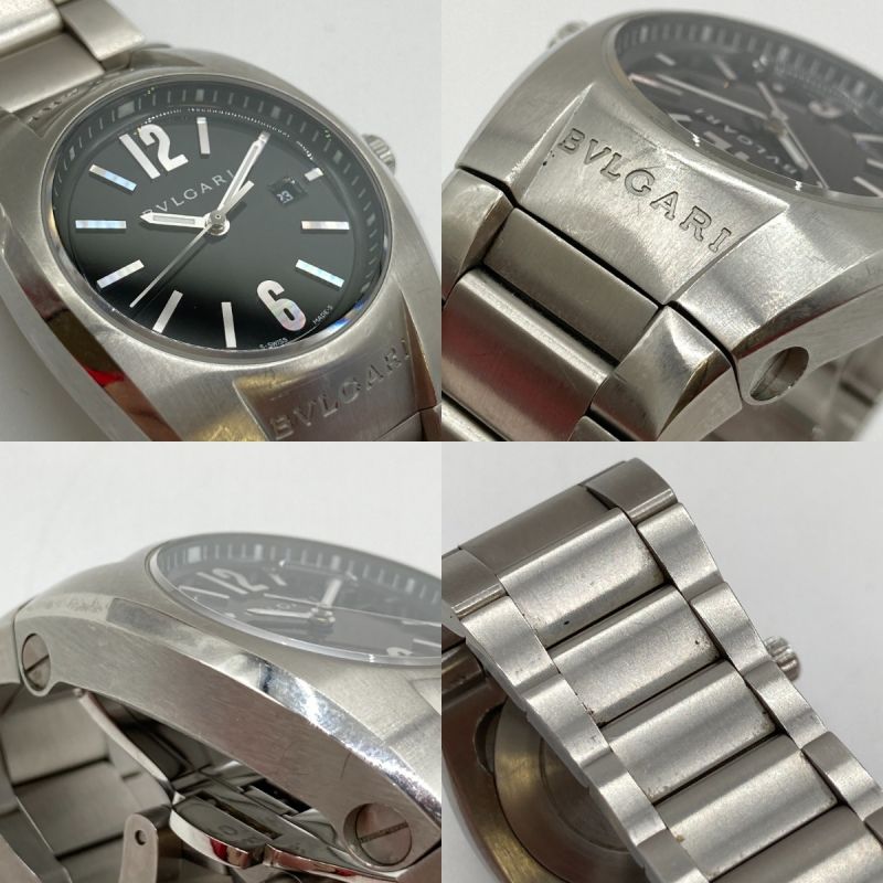 中古】 BVLGARI ブルガリ Ergon エルゴン クォーツ レディース 腕時計 ...