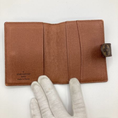  LOUIS VUITTON ルイヴィトン アジェンダ・ミニ 手帳カバー R20007 ブラウン